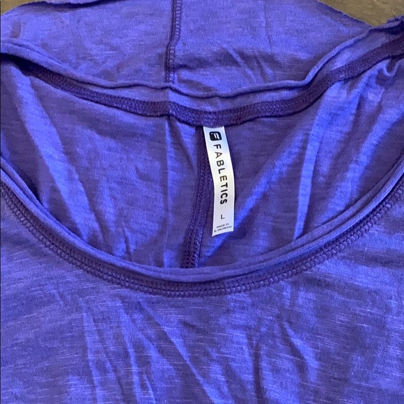 Fabletics Large Purple Top - Picture 2 of 2